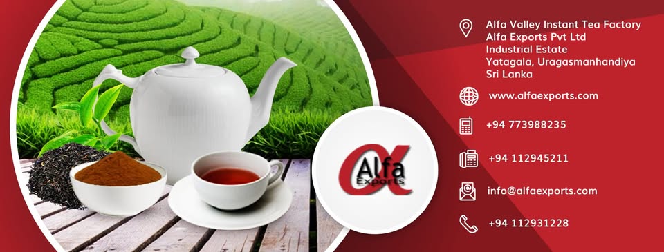 Alfa Valley Instant Tea Factory / Alfa Exports Pvt Ltd Banner