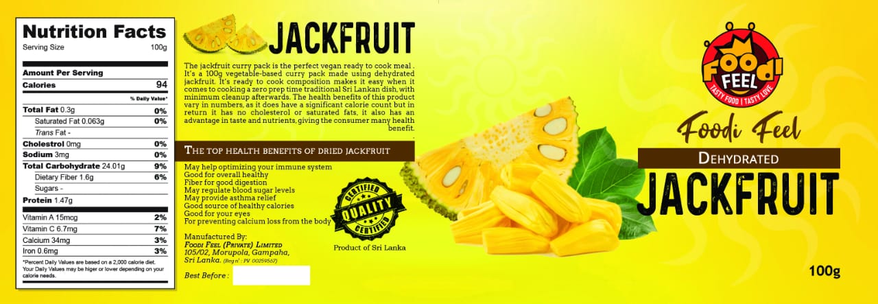 Dehydrated Jackfruit